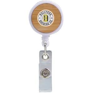 Bamboo Badge Holder | https://www.bestnamebadges.com