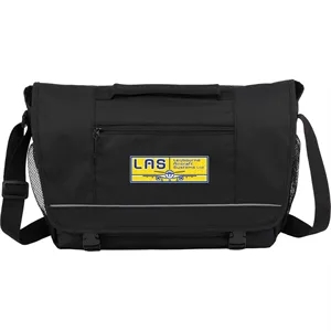 Classic Recycled Messenger Bag | https://www.bestnamebadges.com