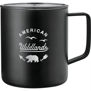 Rover Copper Vac Camp Mug 14oz - Powder coated | https://www.bestnamebadges.com
