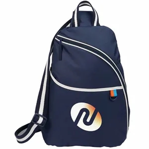 Retro Sport Recycled Sling Backpack | https://www.bestnamebadges.com