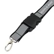 Recycled Polyester Reflective Lanyard | https://www.bestnamebadges.com