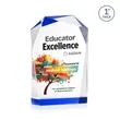 Donvale VividPrint™ Award - Blue | https://www.bestnamebadges.com