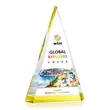 Helston VividPrint™ Award - Gold | https://www.bestnamebadges.com