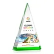 Helston VividPrint™ Award - Green | https://www.bestnamebadges.com