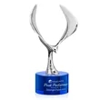 Maverick Eagle Award on Marvel Base - Blue | https://www.bestnamebadges.com