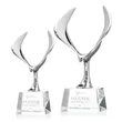 Maverick Eagle Award on Robson Base - Clear | https://www.bestnamebadges.com