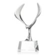 Maverick Eagle Award on Robson Base - Clear | https://www.bestnamebadges.com