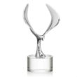 Maverick Eagle Award on Marvel Base - Clear | https://www.bestnamebadges.com