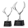 Maverick Eagle Award on Robson Base - Black | https://www.bestnamebadges.com