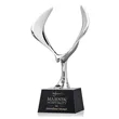 Maverick Eagle Award on Robson Base - Black | https://www.bestnamebadges.com