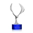 Maverick Eagle Award on Paragon Base - Blue | https://www.bestnamebadges.com