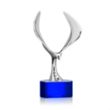 Maverick Eagle Award on Paragon Base - Blue | https://www.bestnamebadges.com