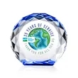 Seville VividPrint™ Award - Blue | https://www.bestnamebadges.com