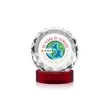 Seville VividPrint™ Award on Alberton Base - Red | https://www.bestnamebadges.com