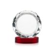Seville VividPrint™ Award on Alberton Base - Red | https://www.bestnamebadges.com