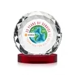 Seville VividPrint™ Award on Alberton Base - Red | https://www.bestnamebadges.com