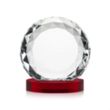 Seville VividPrint™ Award on Alberton Base - Red | https://www.bestnamebadges.com
