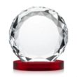 Seville VividPrint™ Award on Alberton Base - Red | https://www.bestnamebadges.com