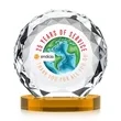Seville VividPrint™ Award on Alberton Base - Gold | https://www.bestnamebadges.com