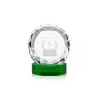 Seville Award on Alberton Base - Green | https://www.bestnamebadges.com