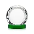 Seville Award on Alberton Base - Green | https://www.bestnamebadges.com