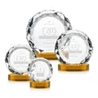 Seville Award on Alberton Base - Amber | https://www.bestnamebadges.com