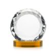Seville Award on Alberton Base - Amber | https://www.bestnamebadges.com
