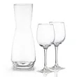 Mason Carafe & Connoisseur Wine Set | https://www.bestnamebadges.com