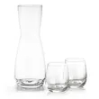 Mason Carafe & Crestview Stemless Wine | https://www.bestnamebadges.com