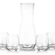 Mason Carafe & Crestview Stemless Wine | https://www.bestnamebadges.com
