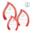 Tidworth Blaze Award - Red | https://www.bestnamebadges.com