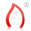 Tidworth Blaze Award - Red | https://www.bestnamebadges.com