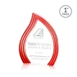 Tidworth Blaze Award - Red | https://www.bestnamebadges.com