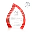 Tidworth Blaze Award - Red | https://www.bestnamebadges.com