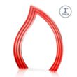Tidworth Blaze Award - Red | https://www.bestnamebadges.com