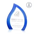 Tidworth Blaze Award - Blue | https://www.bestnamebadges.com