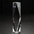 Small Chairmans 3D Crystal Award | https://www.bestnamebadges.com