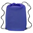 Non Woven Drawstring Backpack | https://www.bestnamebadges.com