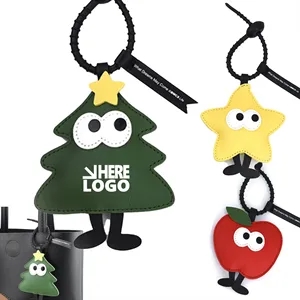 Christmas Tree Apple Key Chain Small Gift