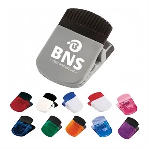 Square Jumbo Size Magnetic Memo Clip W/Strong Grip
