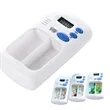 Multi-Alarm Timer Pill Box w/2 Compartments | https://www.bestnamebadges.com