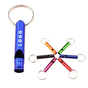 Aluminium Alloy Whistle KeyChain