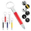 6 In 1 Multi-tool Pen With Key Ring | https://www.bestnamebadges.com