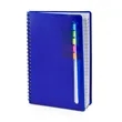 Semester Spiral Notebook With Sticky Flags 6.25" x 8.5" | https://www.bestnamebadges.com