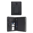 Leeman Roma 6"x8" Wireless Power Charger Refillable Journal | https://www.bestnamebadges.com