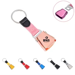 Airplane Seat Belt Buckle Keychain