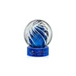 Genista Award on Stanrich Base - Blue | https://www.bestnamebadges.com