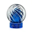 Genista Award on Stanrich Base - Blue | https://www.bestnamebadges.com