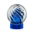 Genista Award on Stanrich Base - Blue | https://www.bestnamebadges.com