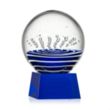 Tranquility Award on Robson Base - Blue | https://www.bestnamebadges.com